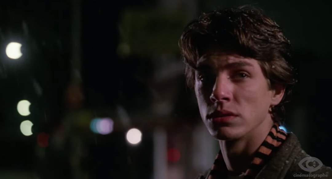 The famous actor in a scene from