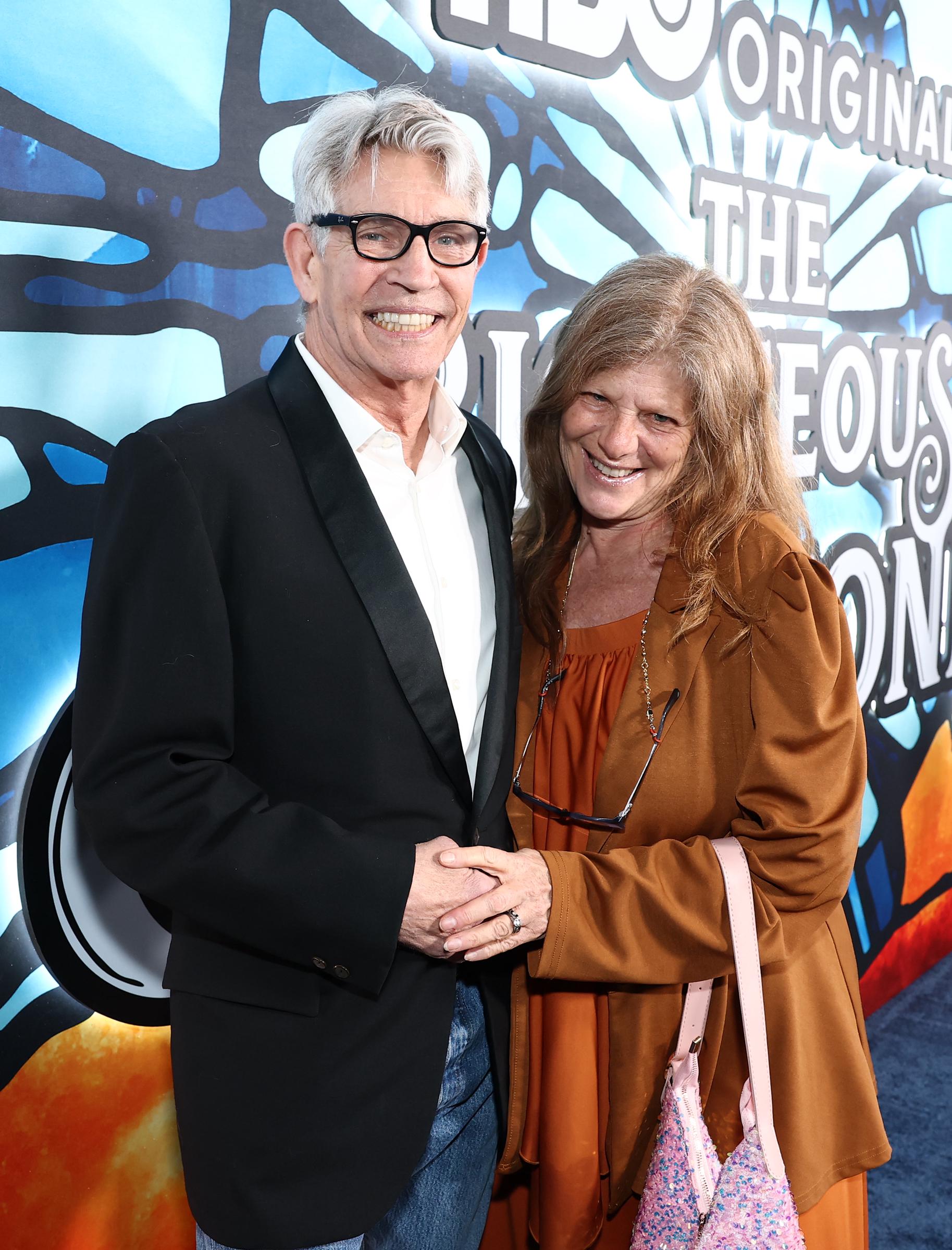 Eric and Eliza Roberts at the final season premiere of