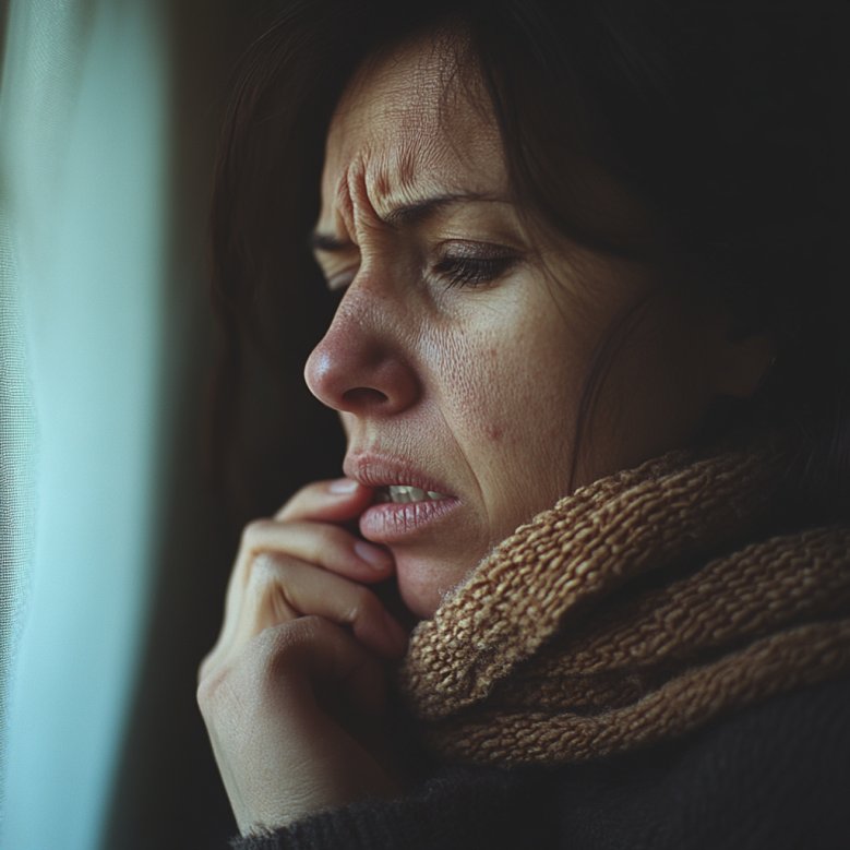 A sickly woman | Source: Midjourney