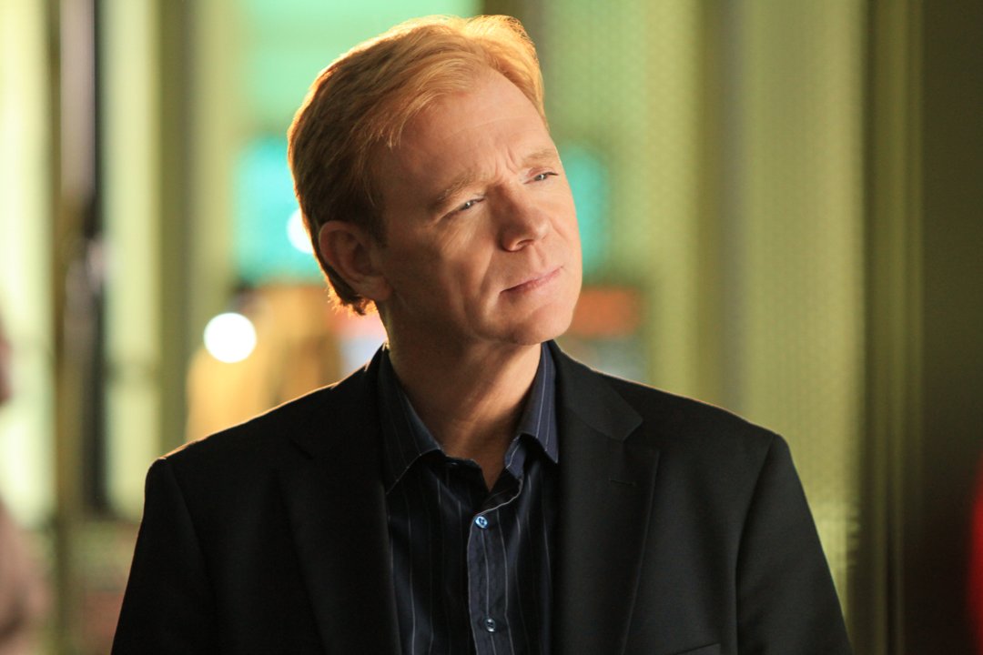 David Caruso filming
