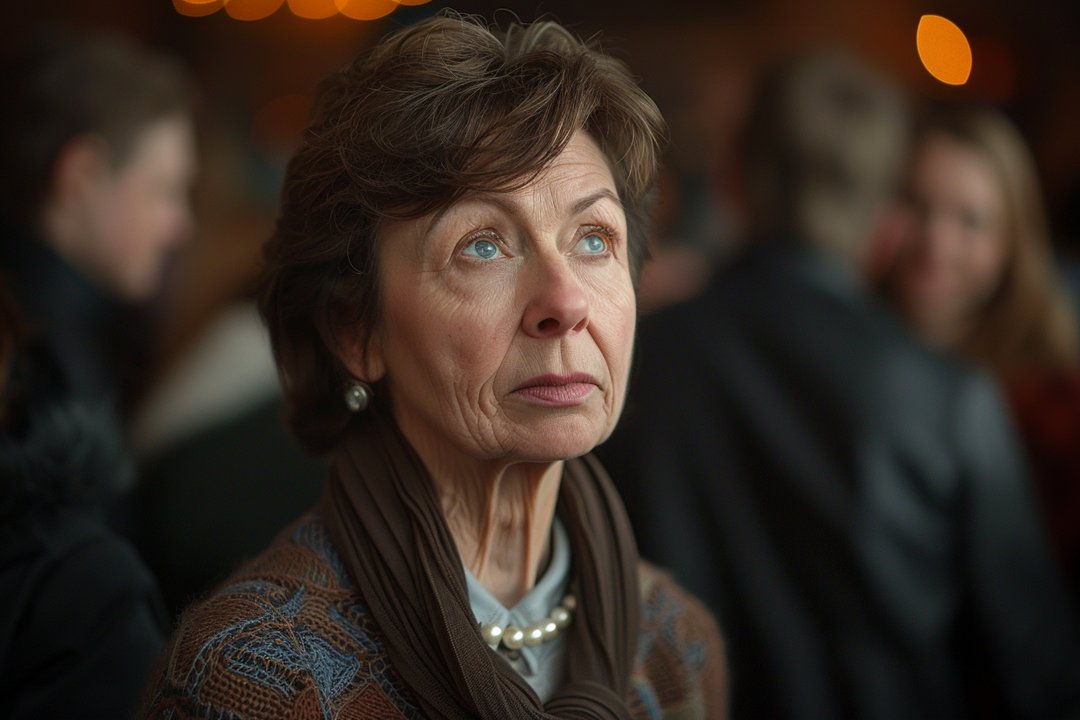 Older woman helping younger woman get ready | Source: Midjourney