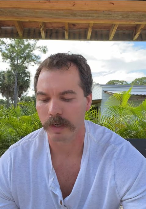 Kaelin Bradshaw's husband, Austin confirming his wife's death, as seen in a video post dated October 27, 2025. | Source: TikTok/kaebradshaww