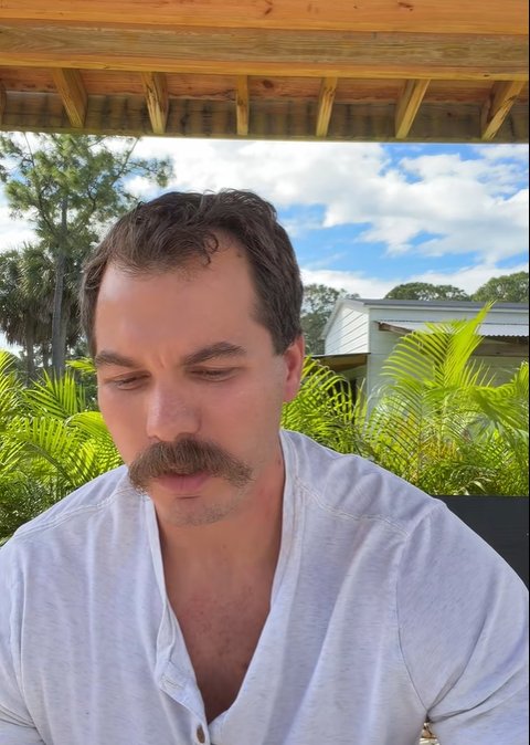 Austin Bradshaw talks about his wife, Kaelin, as seen in a video post dated October 27, 2025. | Source: TikTok/kaebradshaww