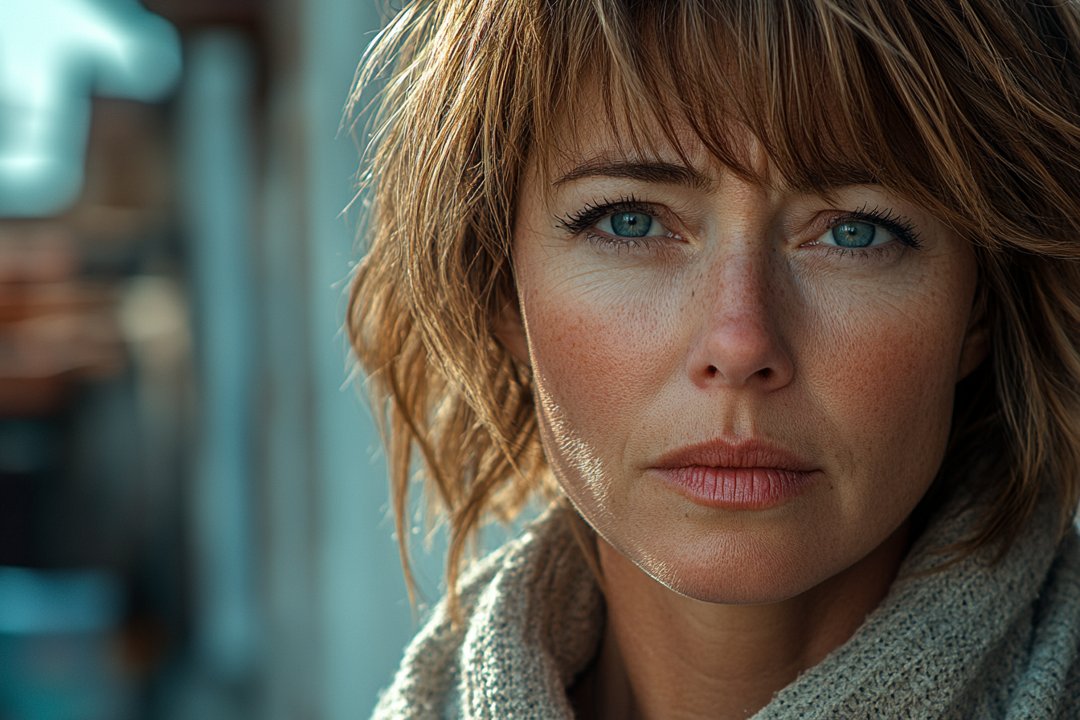 Portrait of an emotional woman | Source: Midjourney