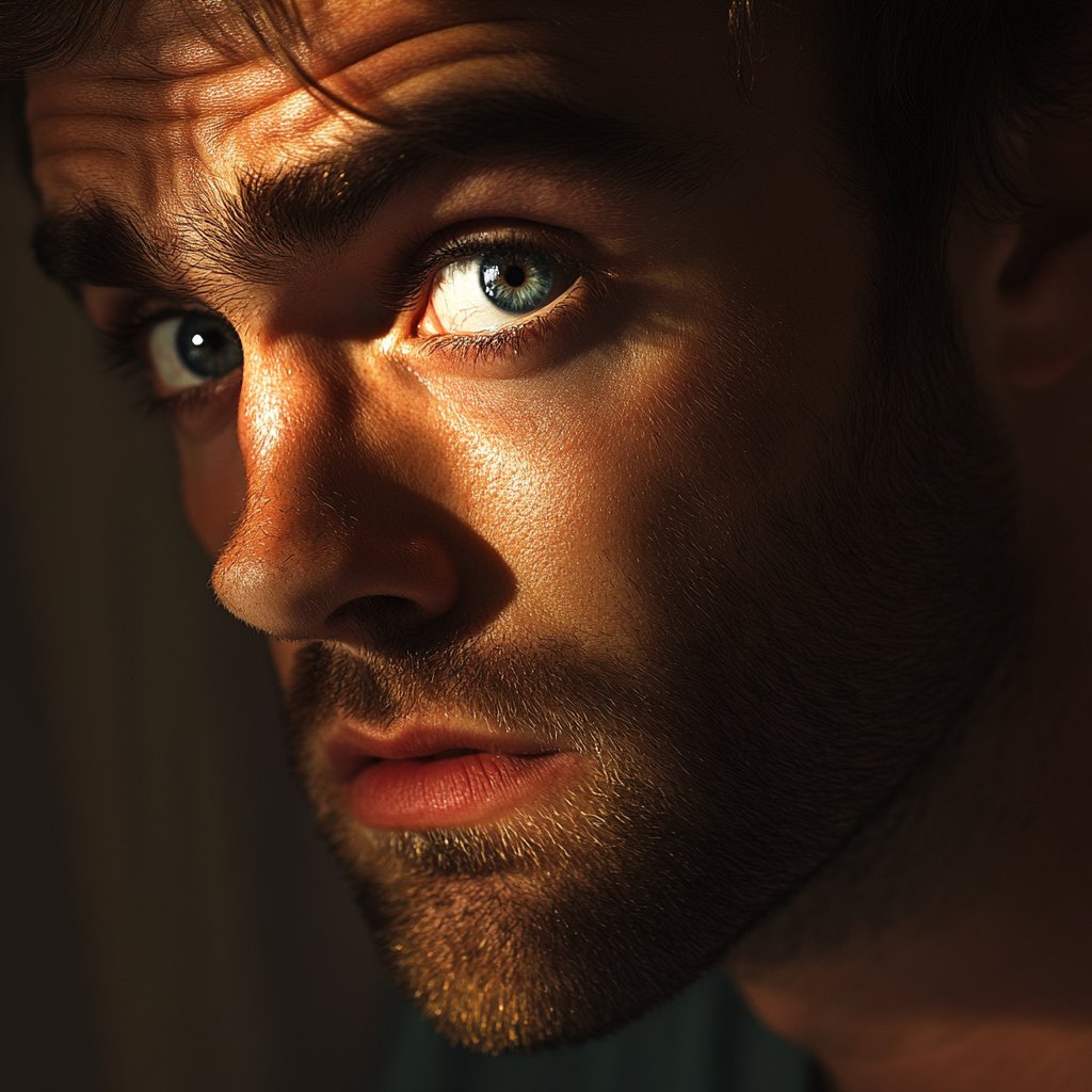 A wary man | Source: Midjourney