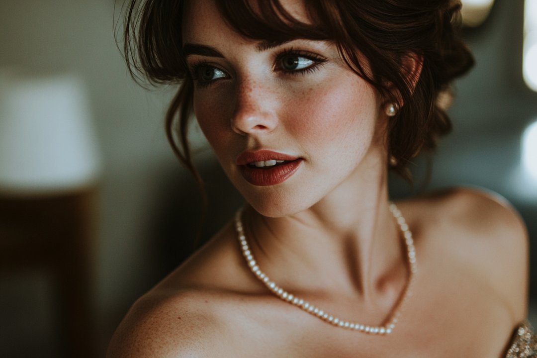 A woman speaking quietly to someone | Source: Midjourney