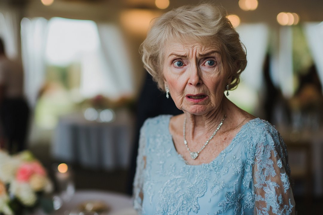 A woman staring in shock | Source: Midjourney