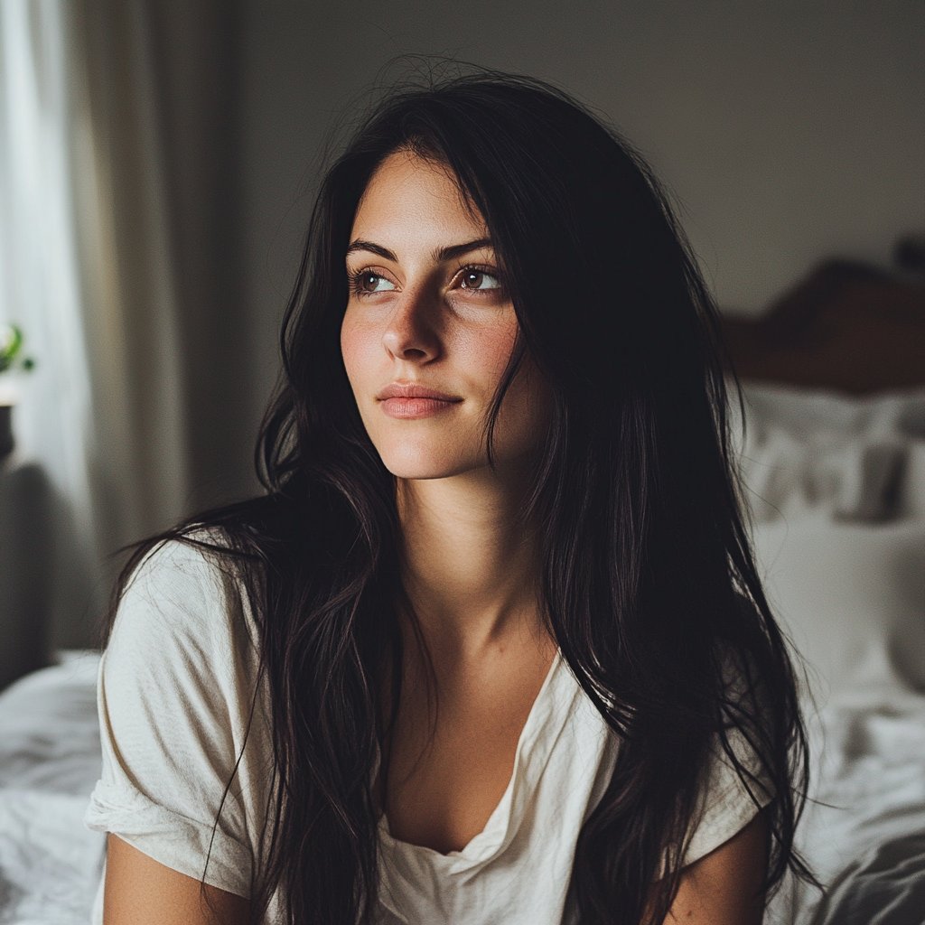 A thoughtful woman | Source: Midjourney