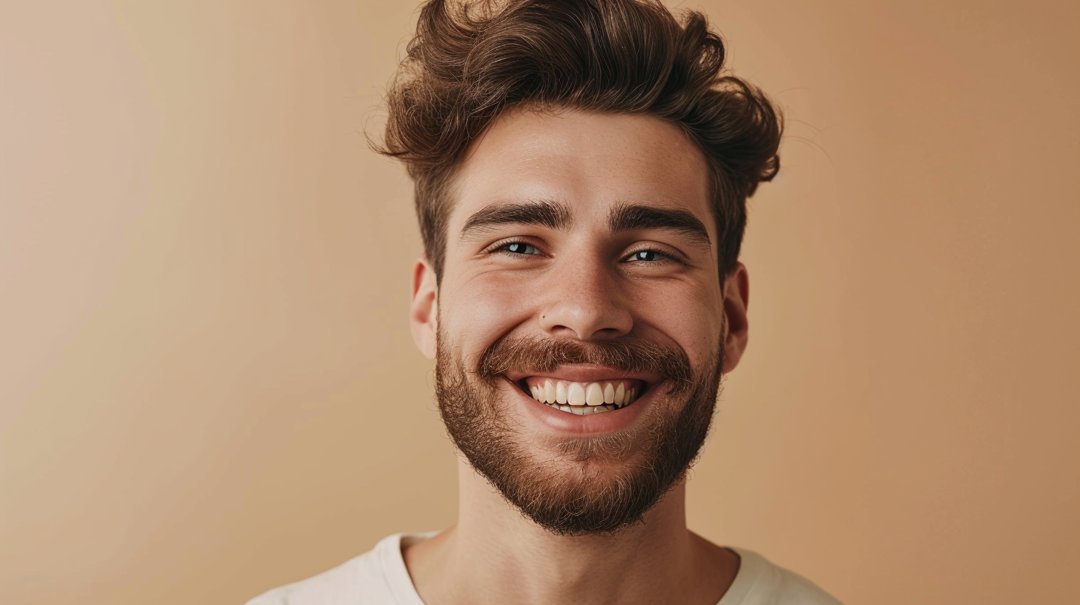 A smiling man | Source: Midjourney