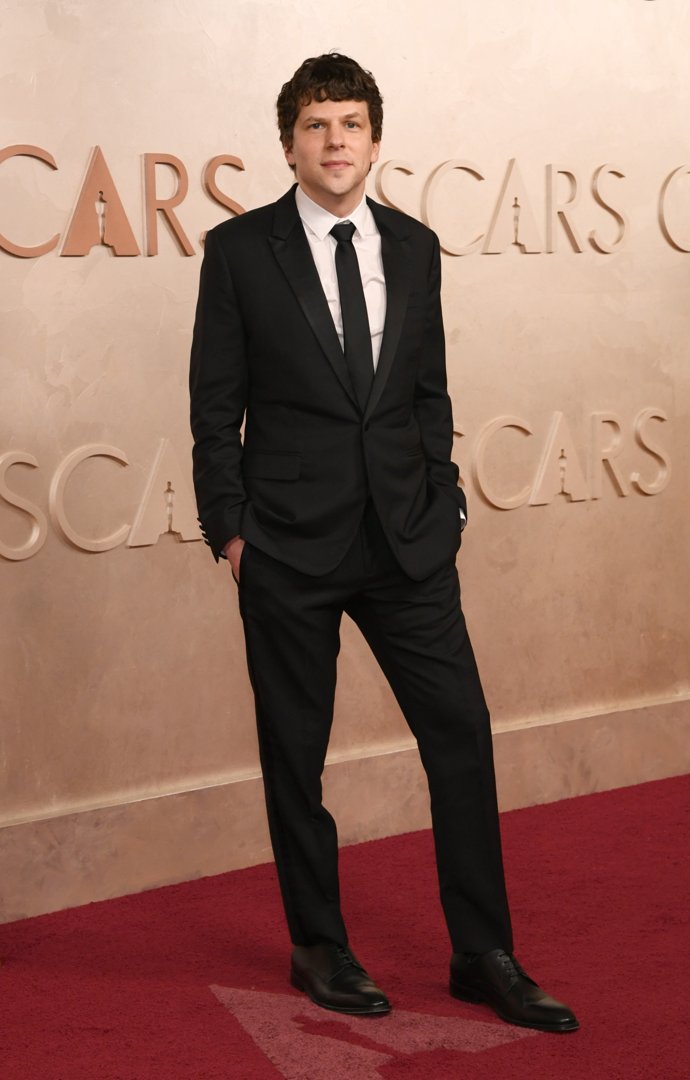 Jesse Eisenberg at the 97th Annual Oscars in Hollywood, California on March 2, 2025. | Source: Getty Images