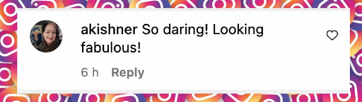 A netizen's comment on Ella Emhoff, dated October 31, 2025 | Source: Instagram/ellaemhoff