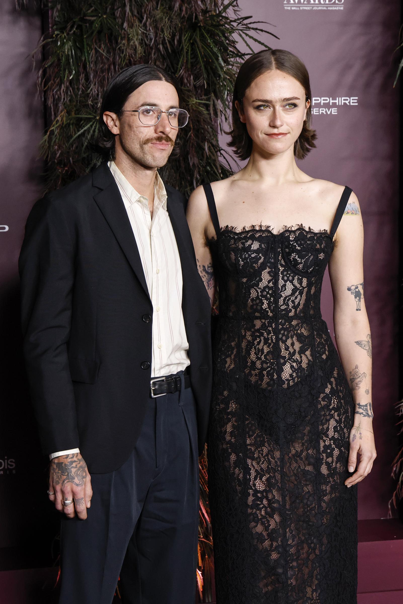 Charlie Vessell and Ella Emhoff attend the WSJ. Magazine Innovator Awards at MoMA on October 29, 2025, in New York City | Source: Getty Images