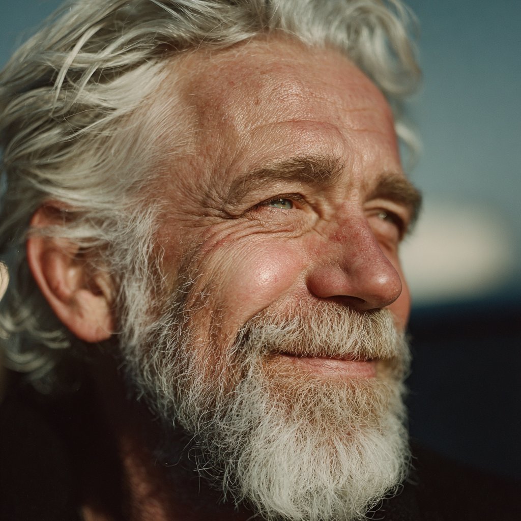 A man smiling | Source: Midjourney