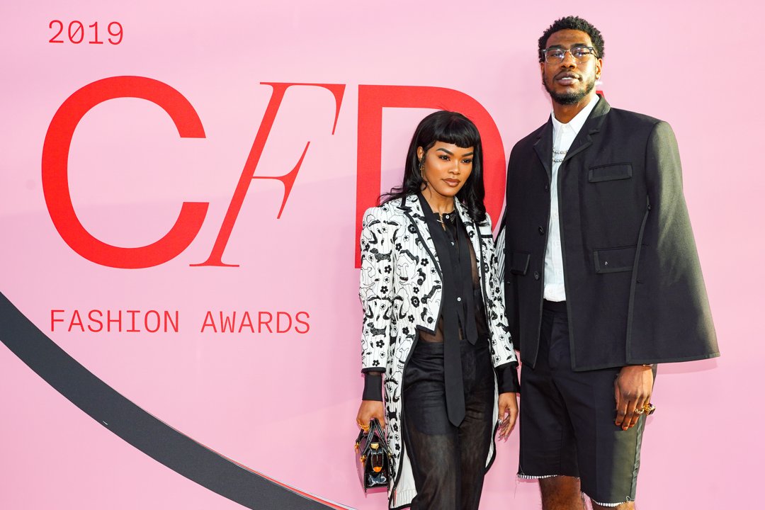 Teyana Taylor and Iman Shumpert at the CFDA Fashion Awards in New York City on June 3, 2019. | Source: Getty Images