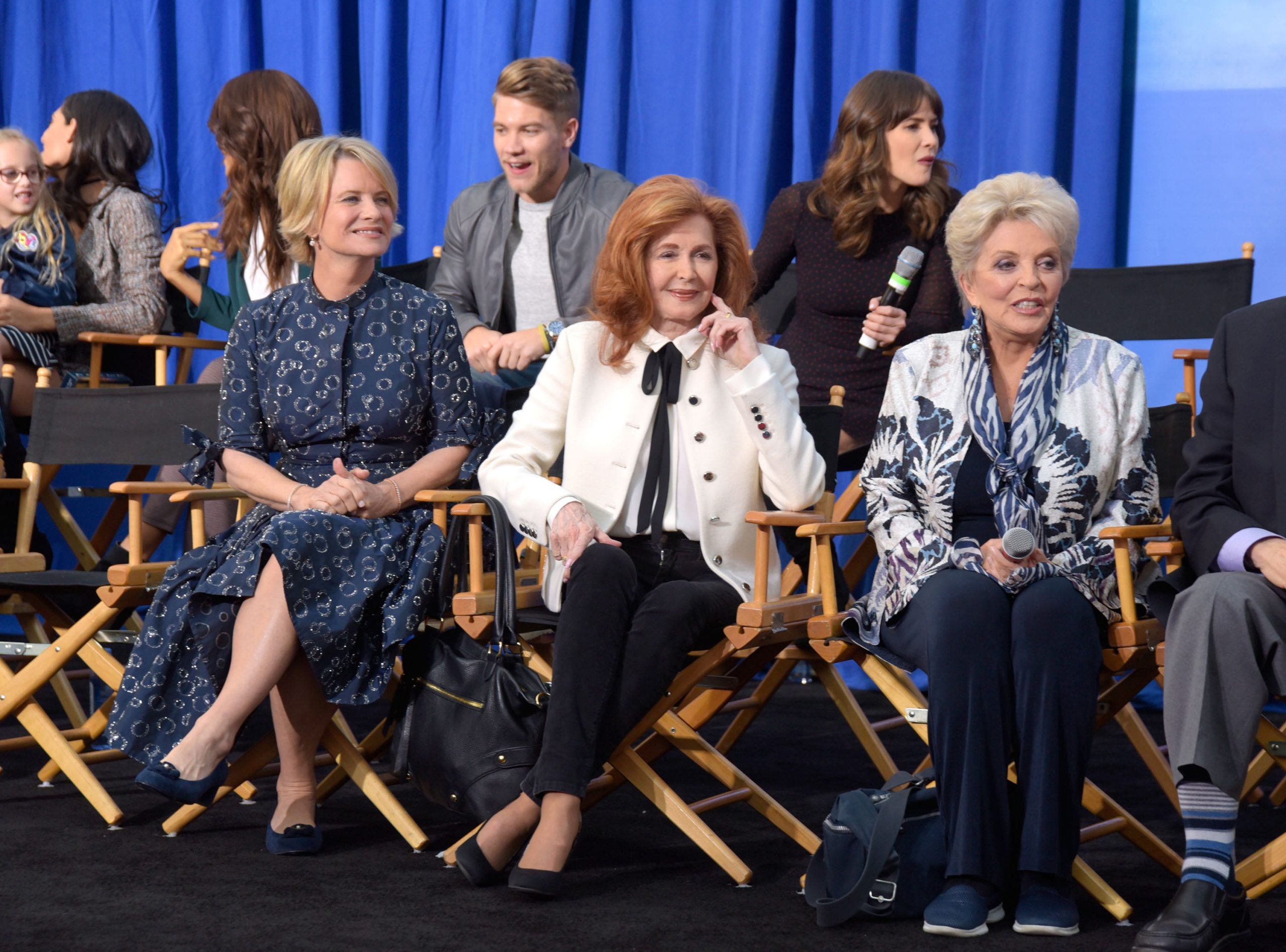 Mary Beth Evans, Suzanne Rogers, and Susan Hayes attend NBC's 