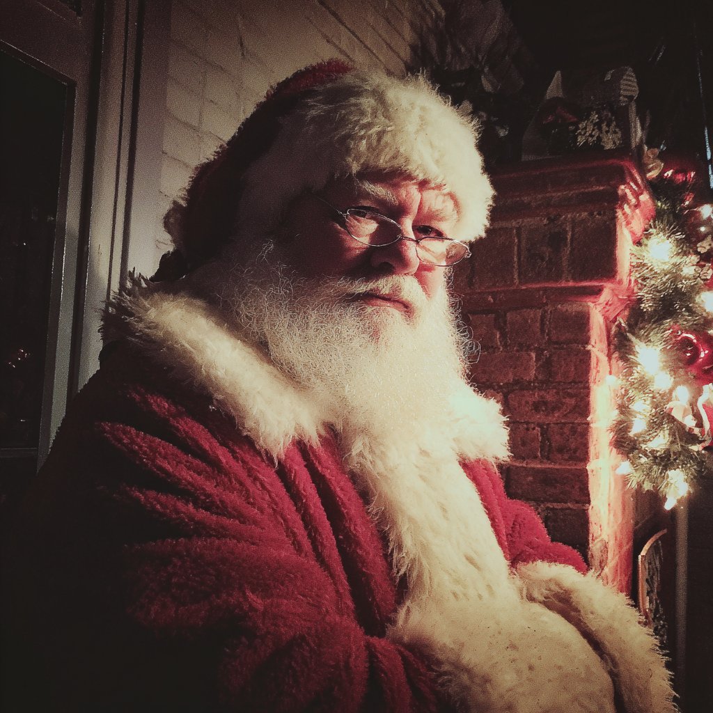 A sad Santa | Source: Midjourney