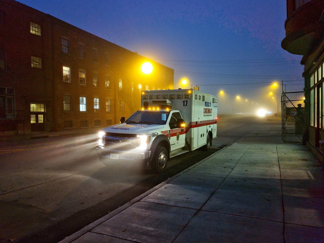 An ambulance parked on a curb | Source: Unsplash