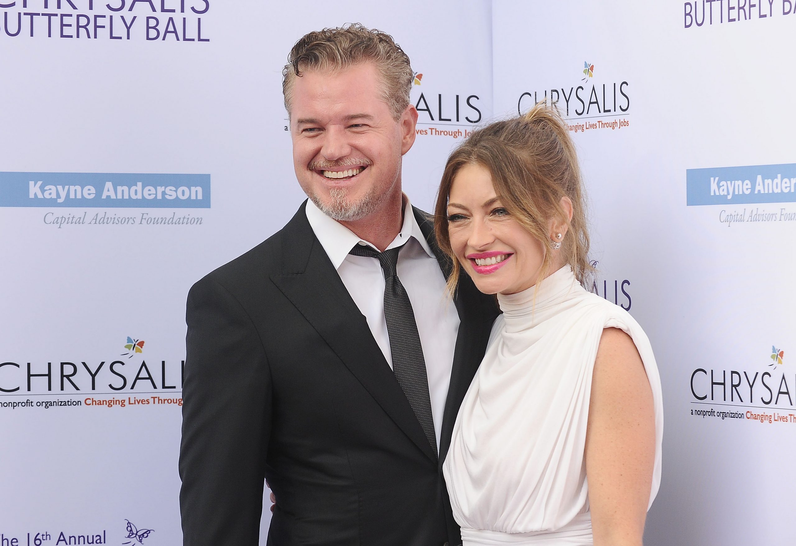 Eric Dane and Rebecca Gayheart at the 16th annual Chrysalis Butterfly Ball in Brentwood, California on June 3, 2017. | Source: Getty Images