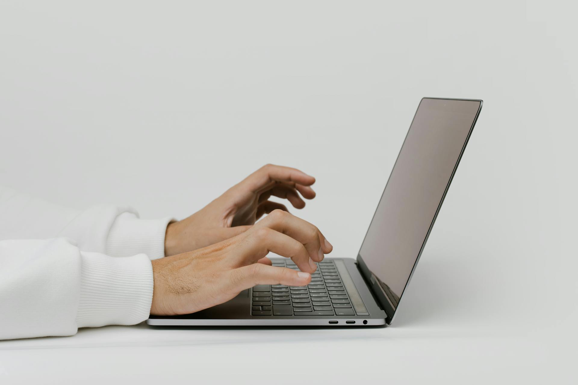 Person working on their laptop | Source: Pexels