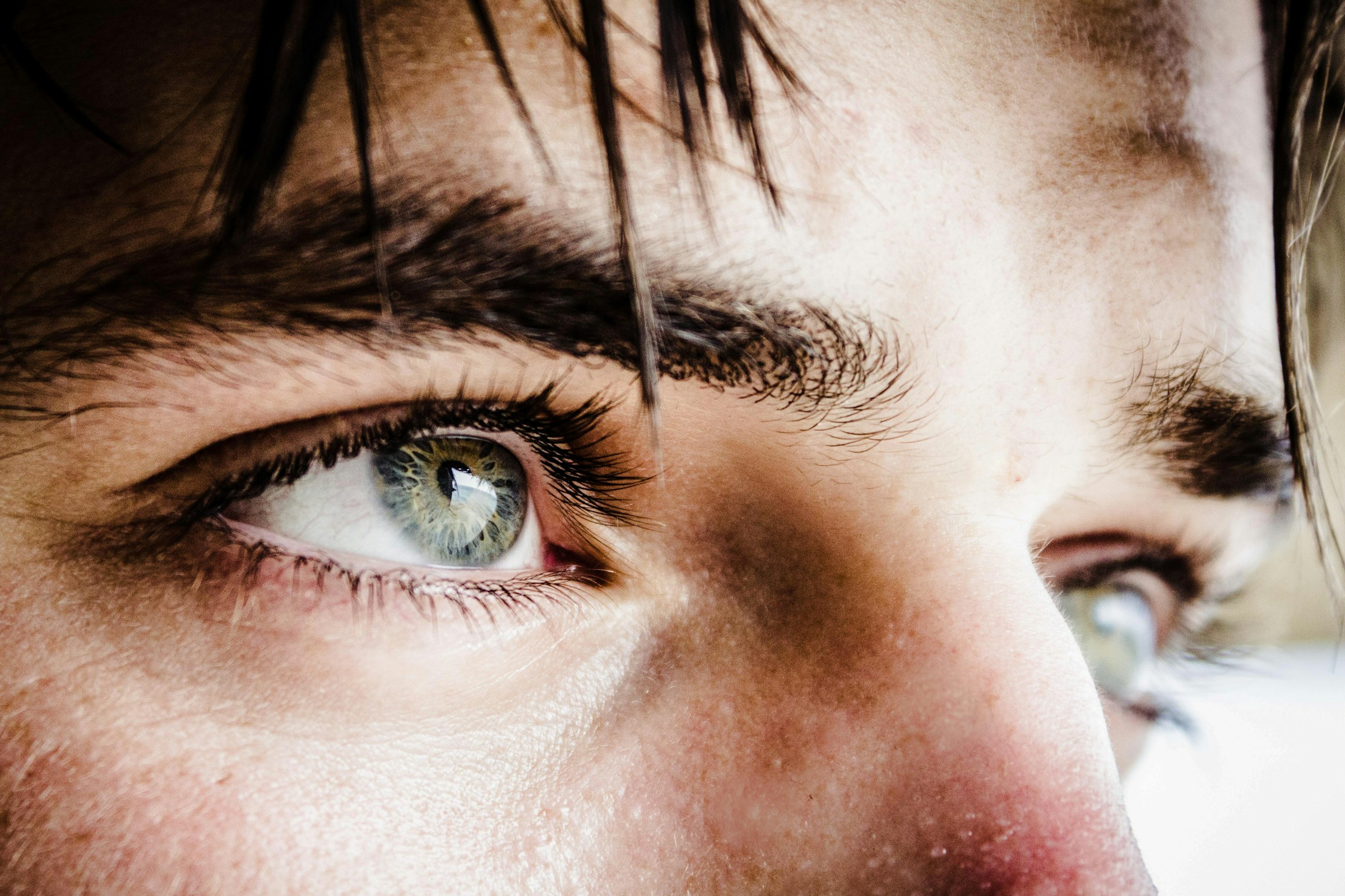 A close-up shot of a man's eyes | Source: Unsplash