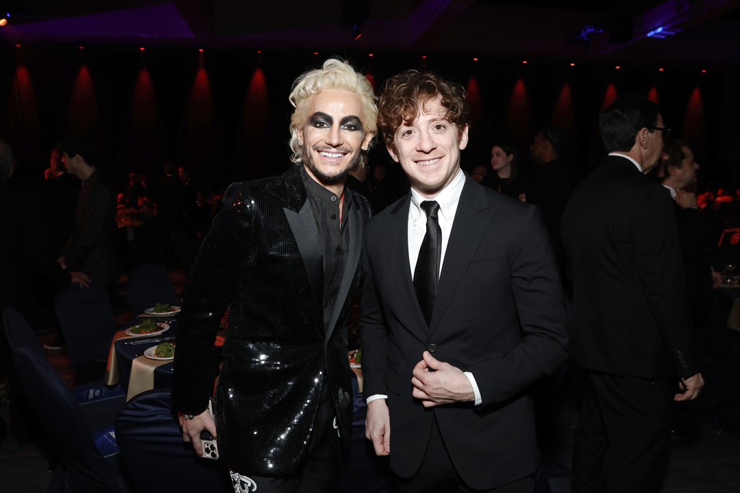 Frankie Grande and Ethan Slater attend the 36th Annual Palm Springs International Film Awards on January 3, 2025 | Source: Getty Images