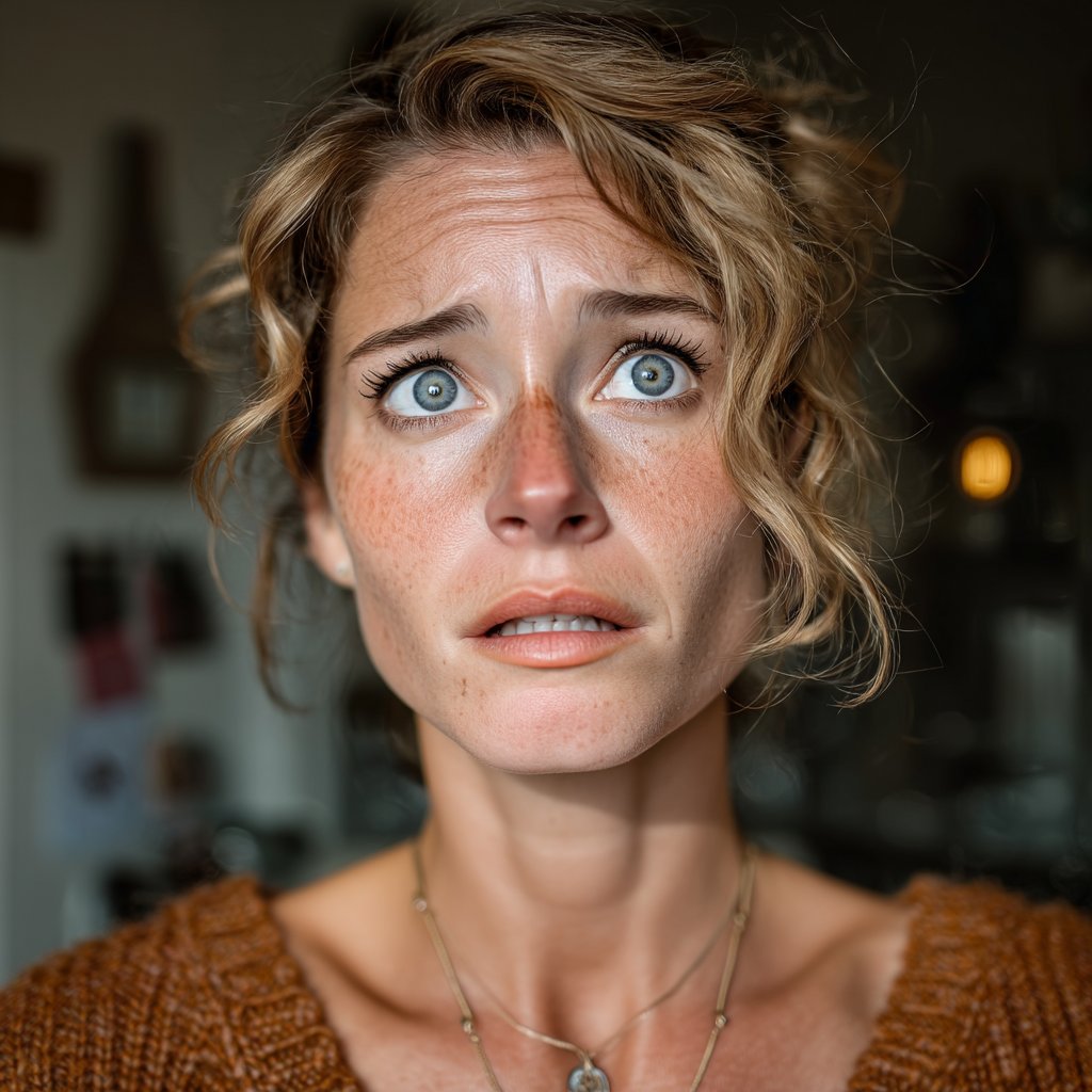 A shocked woman | Source: Midjourney