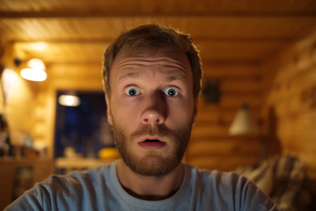 A shocked man | Source: Midjourney