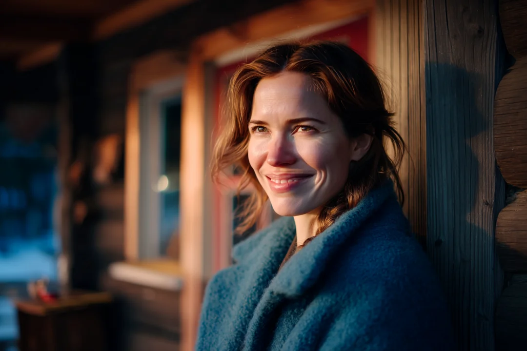 A smiling woman | Source: Midjourney