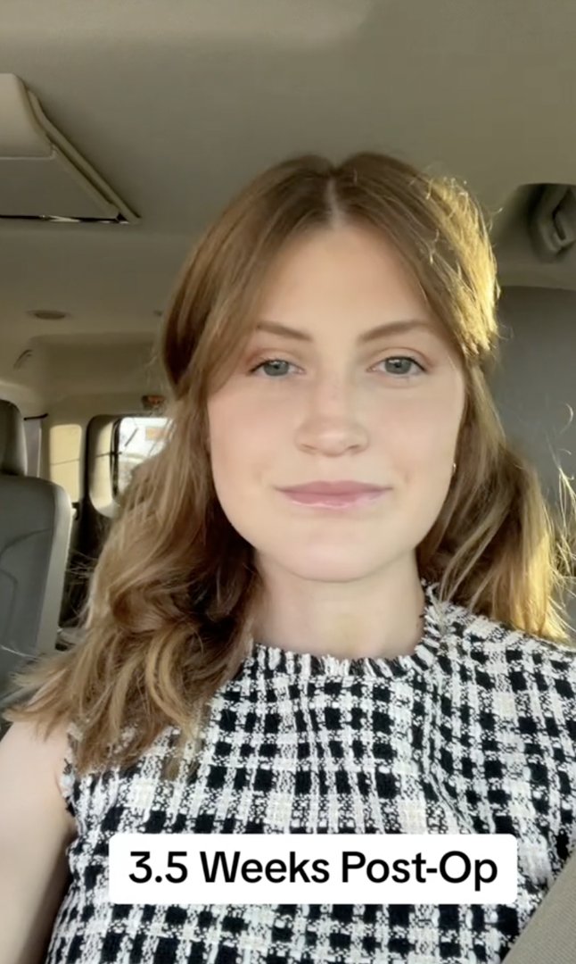 Virginia Elder sits in her car, confident and glowing. | Source: TikTok/virginiaeelder