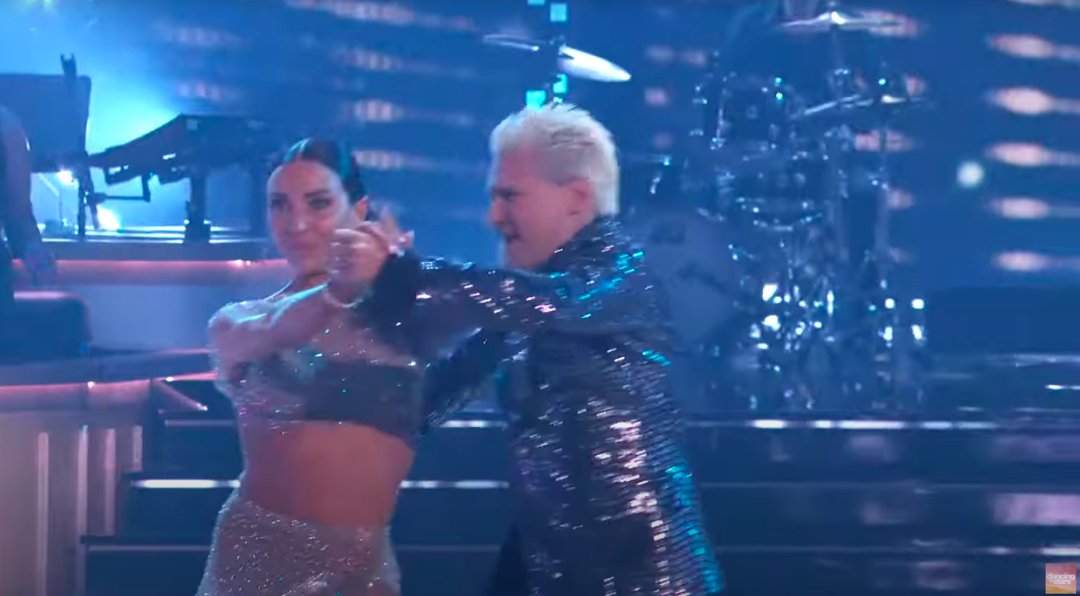 Jenna Johnson and Corey Feldman. | Source: YouTube/Dancing With The Stars