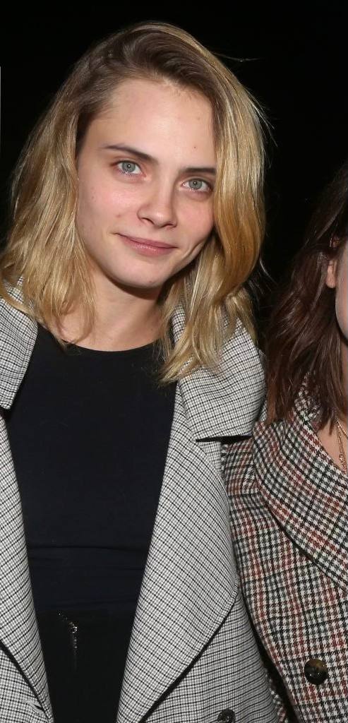 Cara Delevingne reimagined with thinner and lighter eyebrows through AI | Source: Google Nano Banana