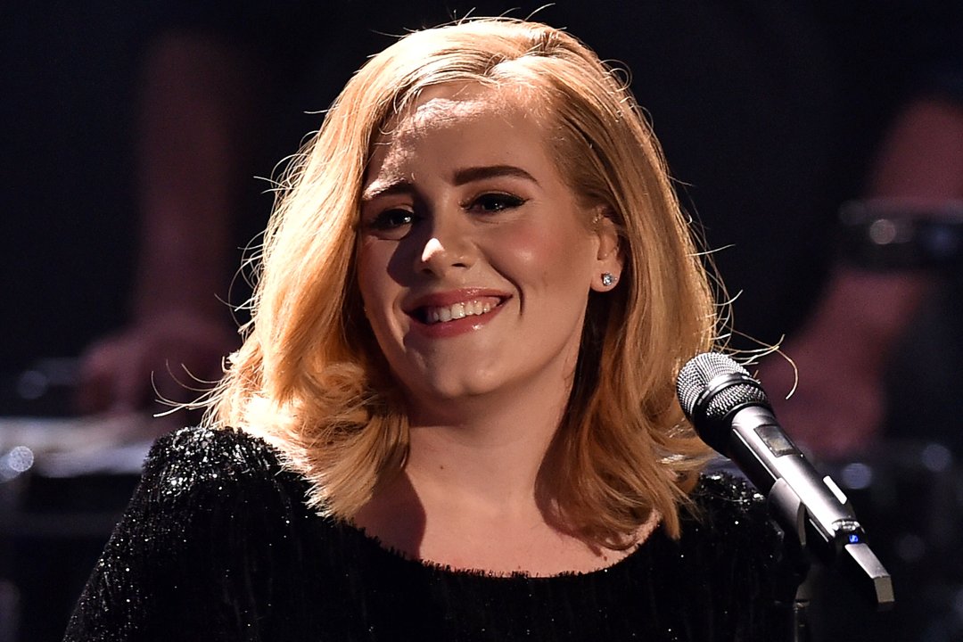 Adele attends the television show