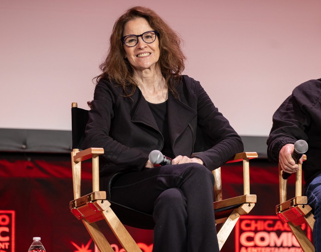 Ally Sheedy during C2E2 on the main stage for the