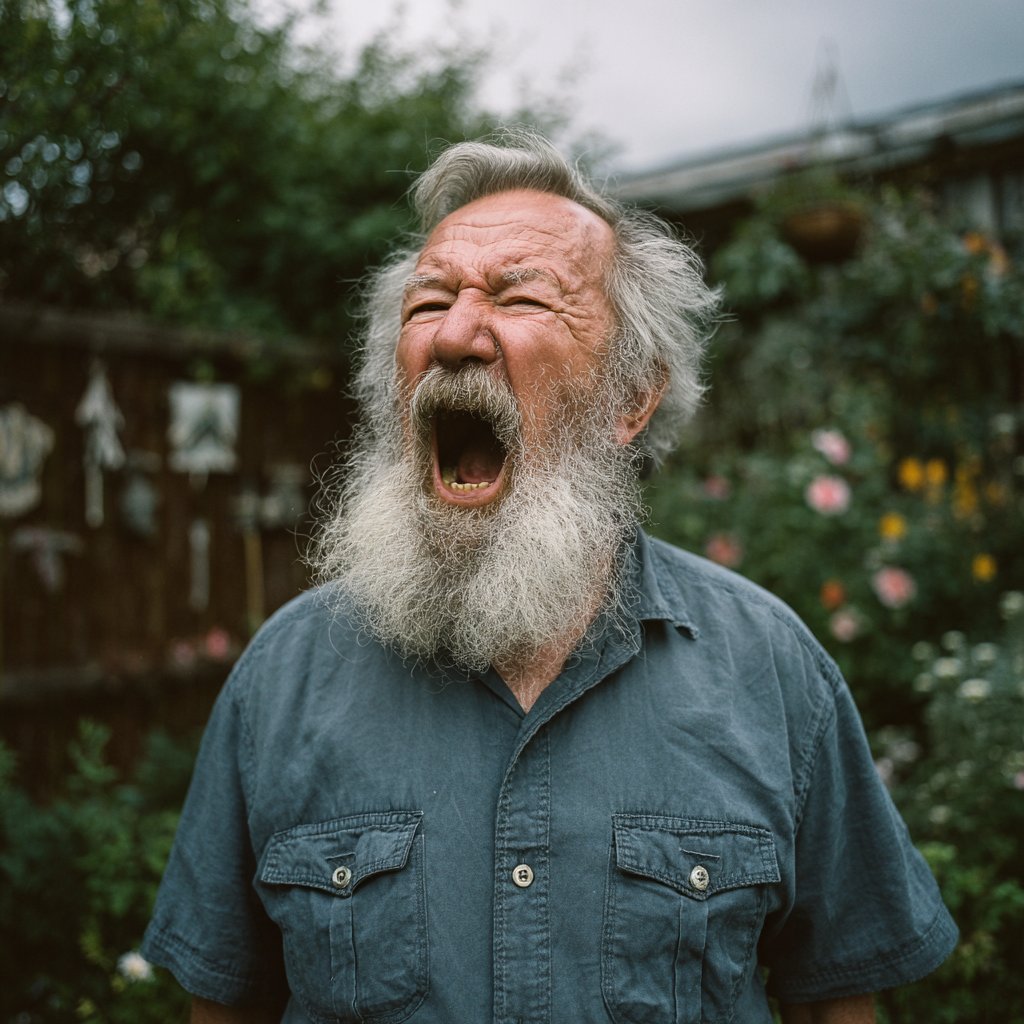 An angry man shouting | Source: Midjourney