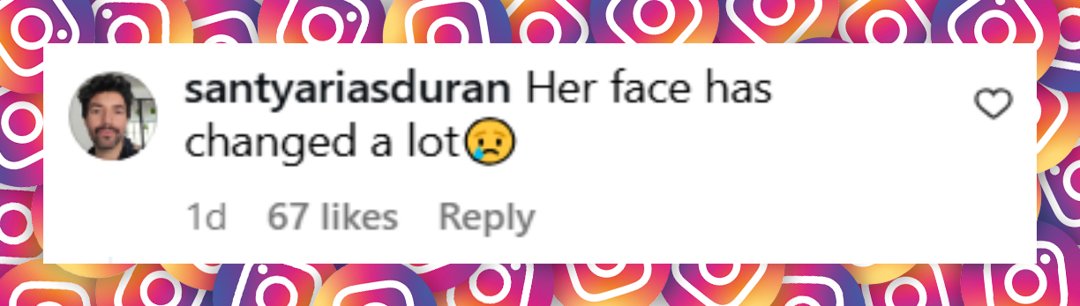 A netizen's comment about Nicole Kidman's appearance for her Vogue cover issue, from a post dated October 8, 2025 | Source: Instagram/voguemagazine
