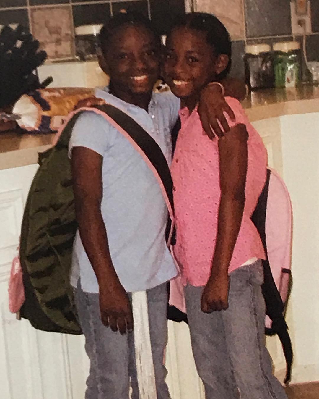 Simone Biles pictured with her sister, from a post dated August 3, 2017 | Source: Instagram/simonebiles