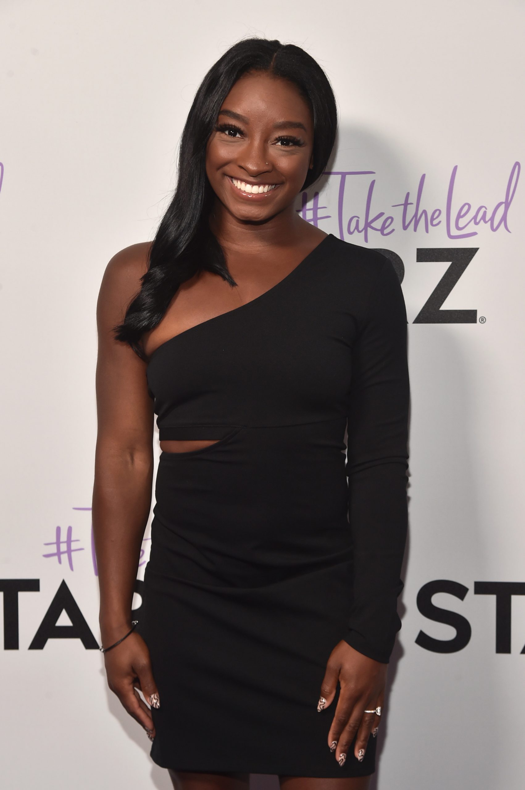 Simone Biles attends The Inaugural STARZ #TakeTheLead Summit on May 19, 2022 | Source: Getty Images