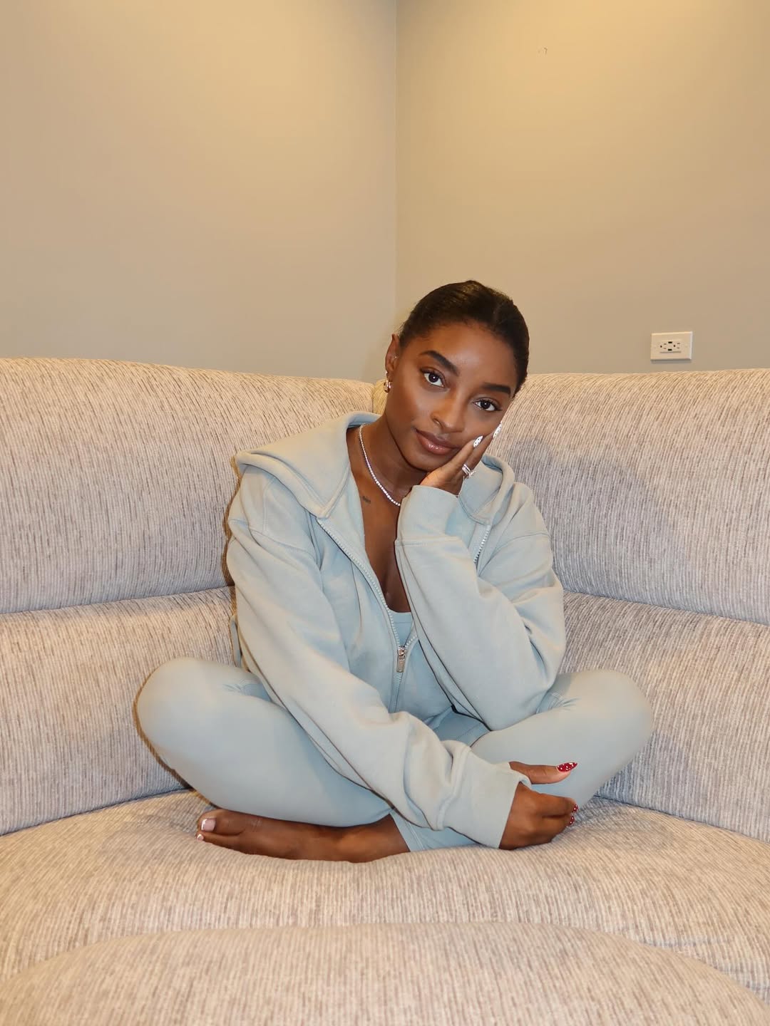 Simone Biles seen in a post dated September 4, 2025 | Source: Instagram/simonebiles