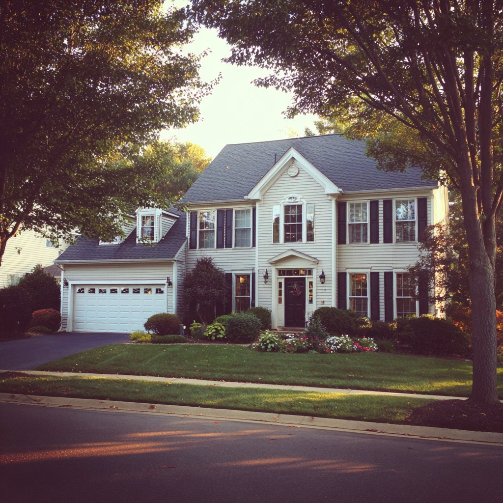 The exterior of a cozy home | Source: Midjourney