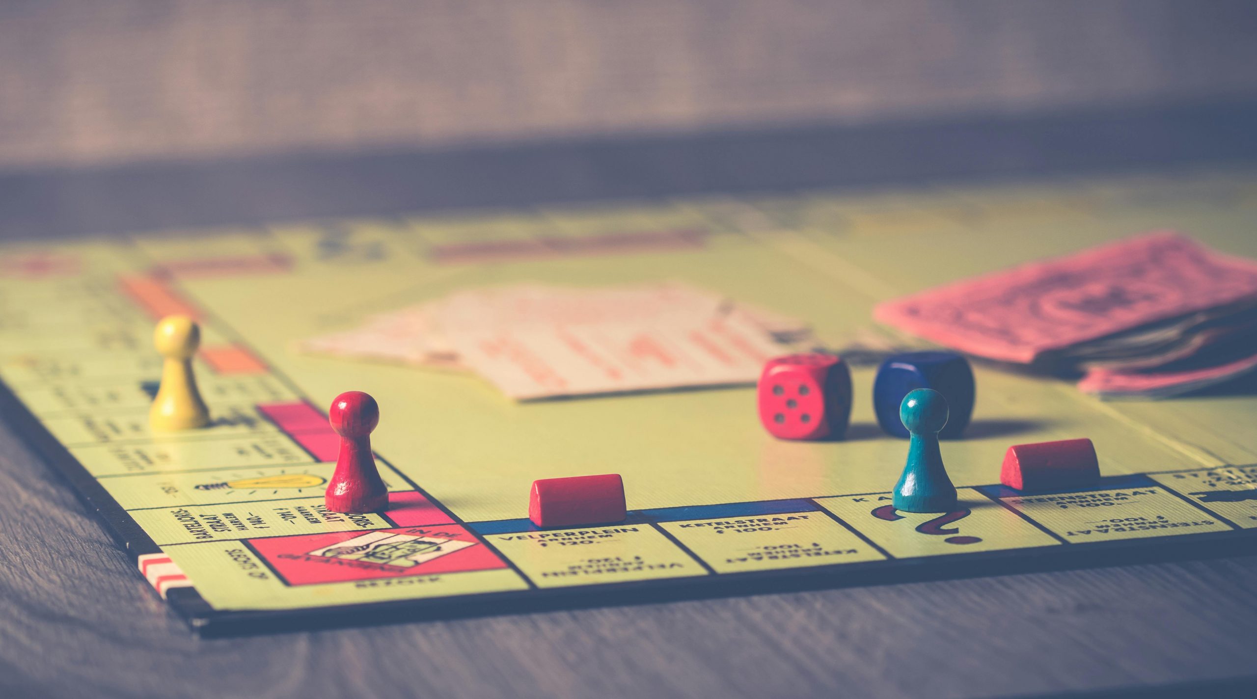 Board games on a table | Source: Pexels