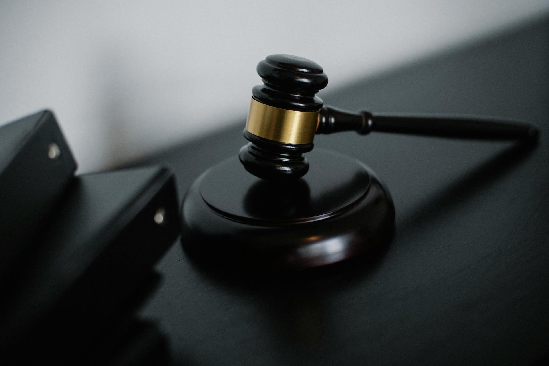 A close-up shot of a wooden gavel | Source: Pexels