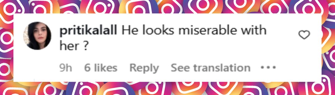 A netizen's comment about Prince Harry and Meghan Markle's appearance at the Project Healthy Minds’ World Mental Health Day Festival in New York on October 9, 2025 | Source: Instagram/usweekly