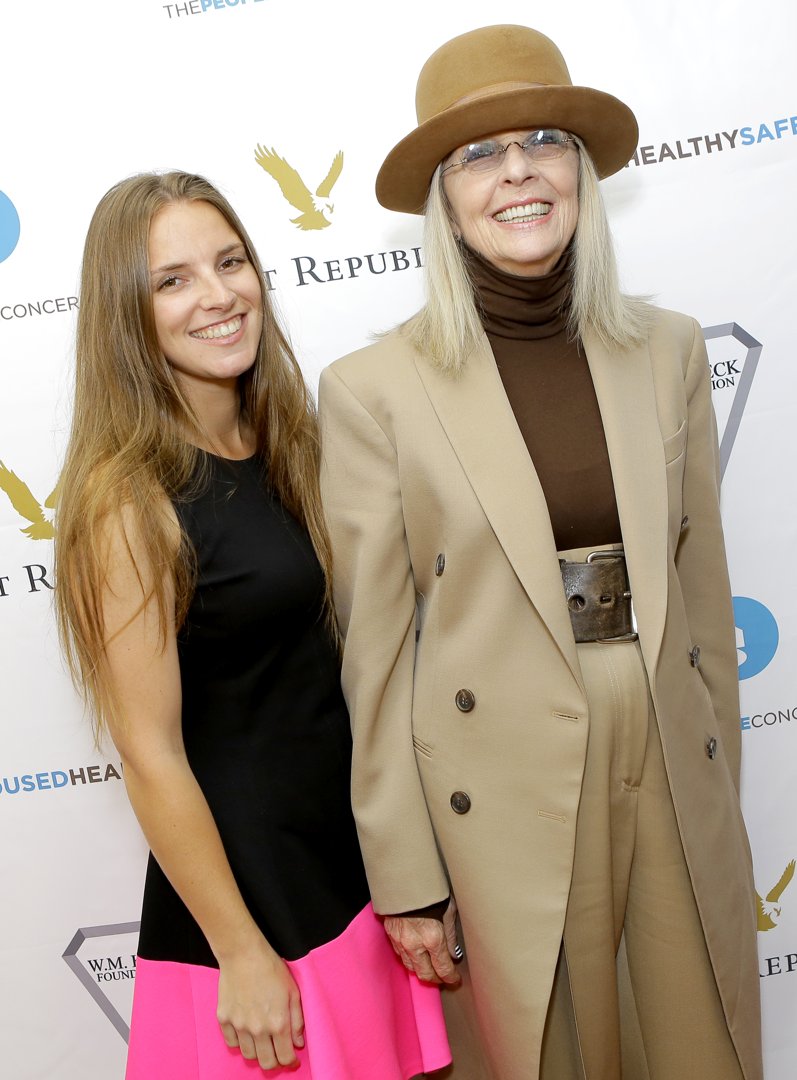 Dexter and Diane Keaton at Casa Vertigo on April 29, 2018 | Source: Getty Images