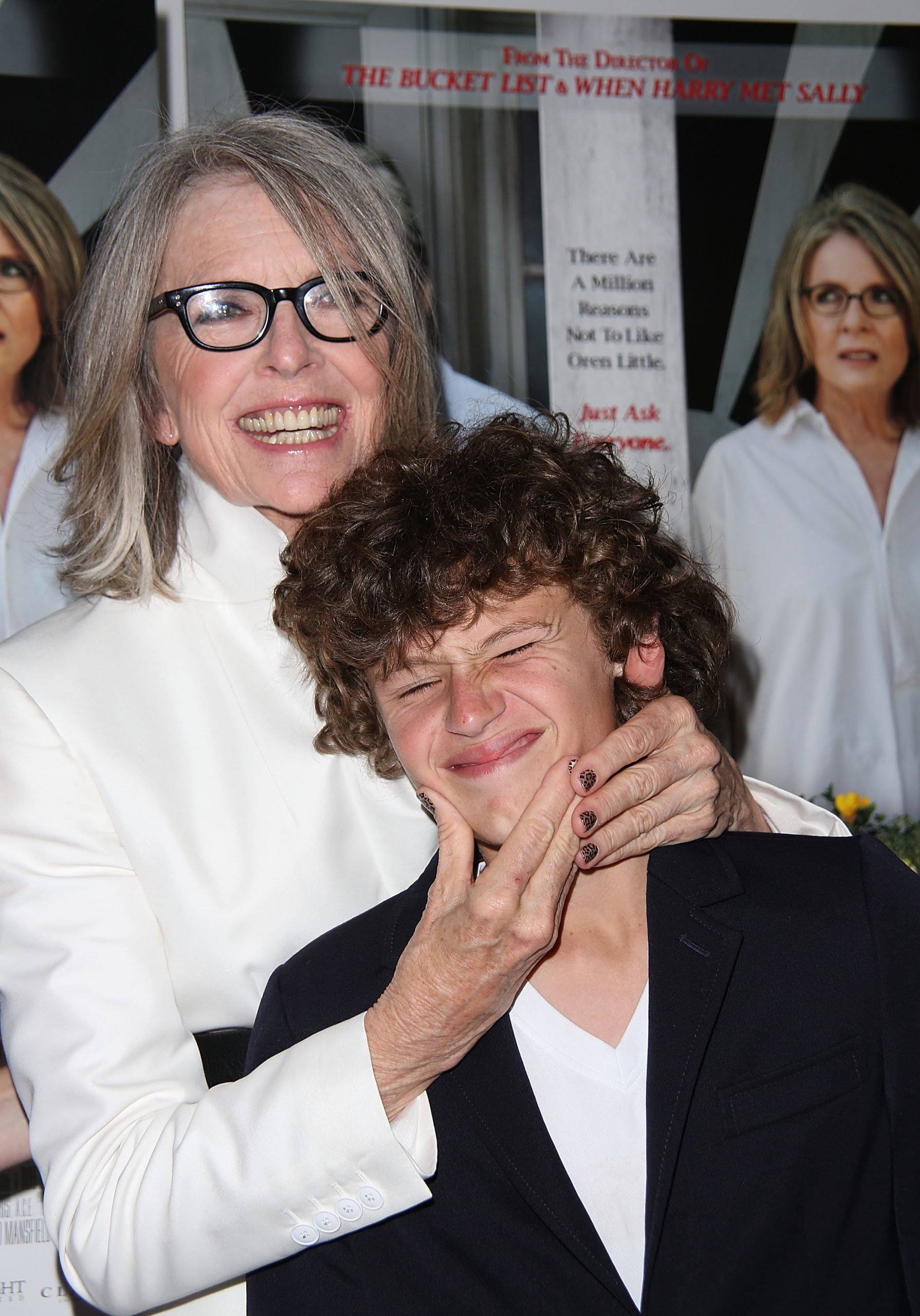 Diane Keaton and her son Duke Keaton attend the 