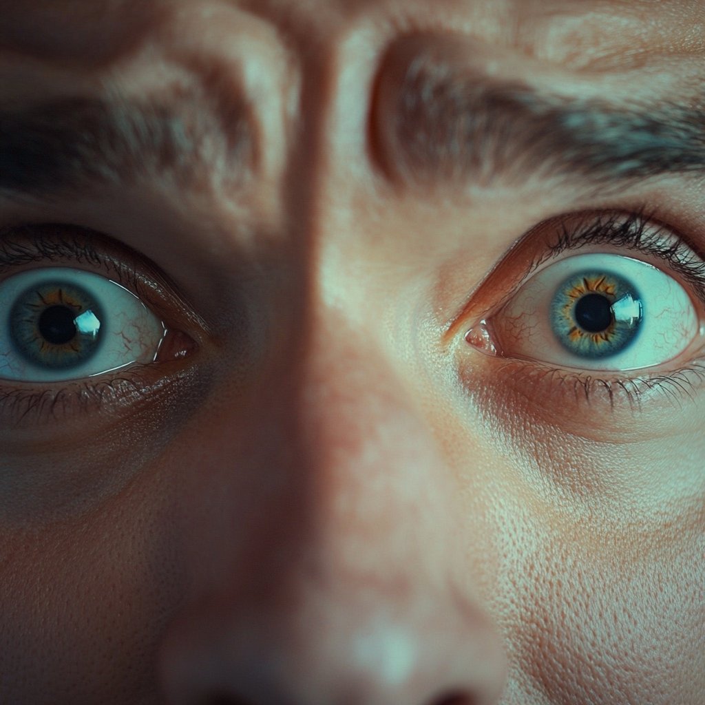 A close-up of a man's eyes | Source: Midjourney