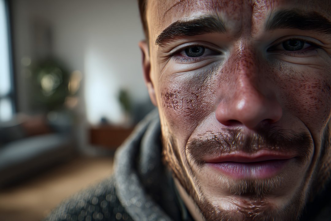 A man smiling | Source: Midjourney