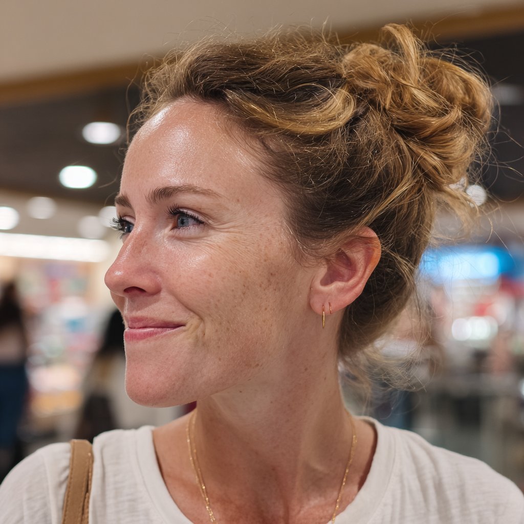A close-up of a smiling woman | Source: Midjourney