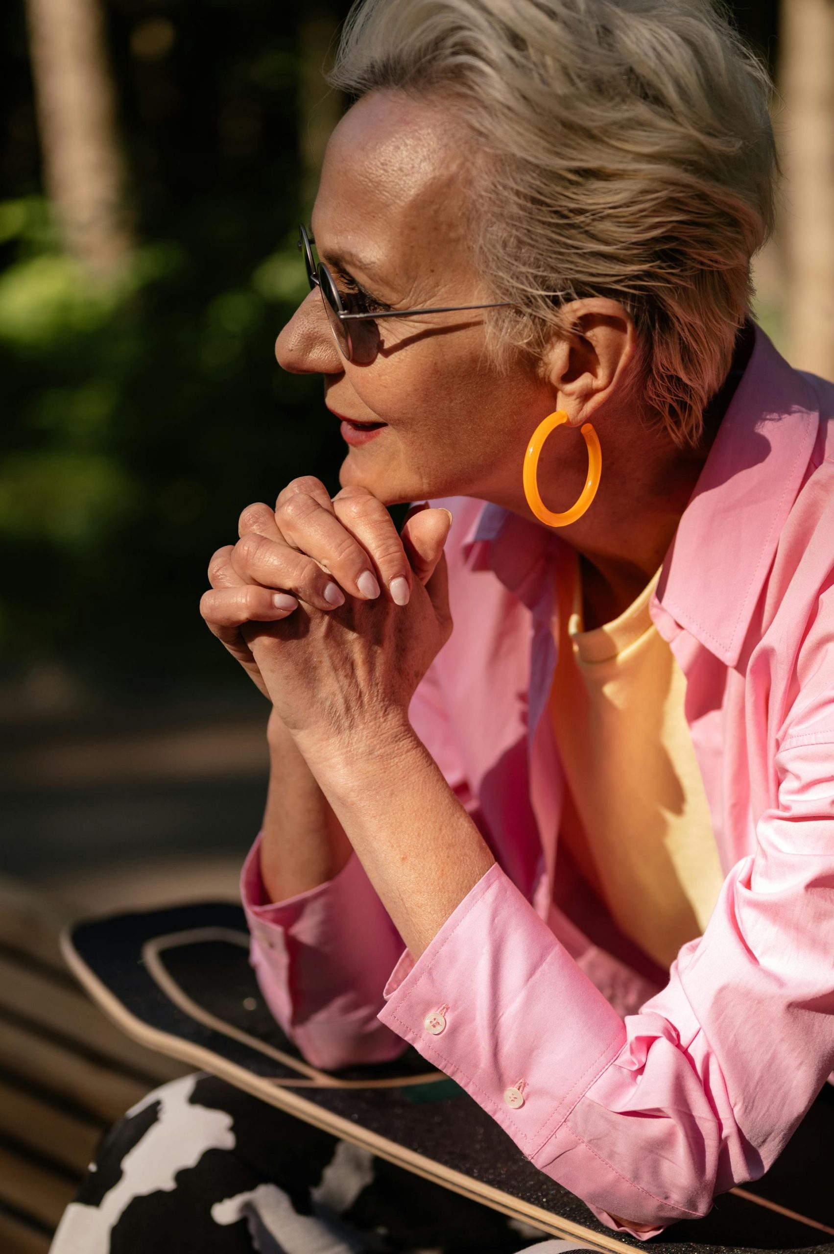 A senior woman looking at someone | Source: Pexels