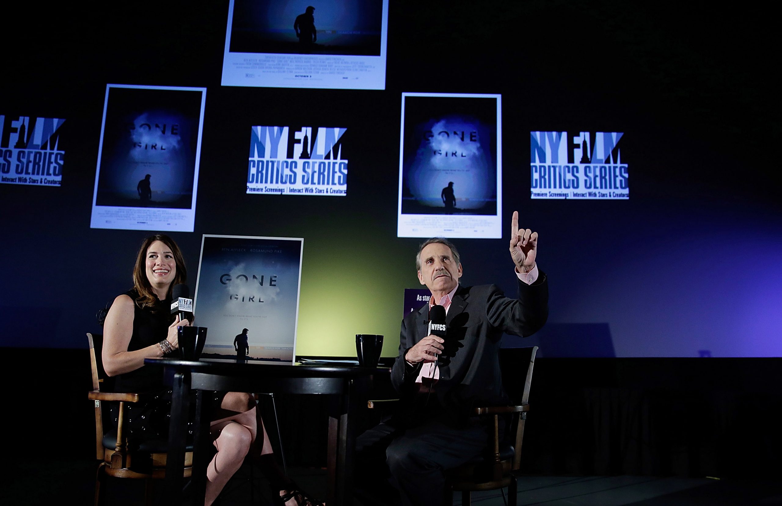 Peter Travers speaks at the New York Film Critic Series Screening Of