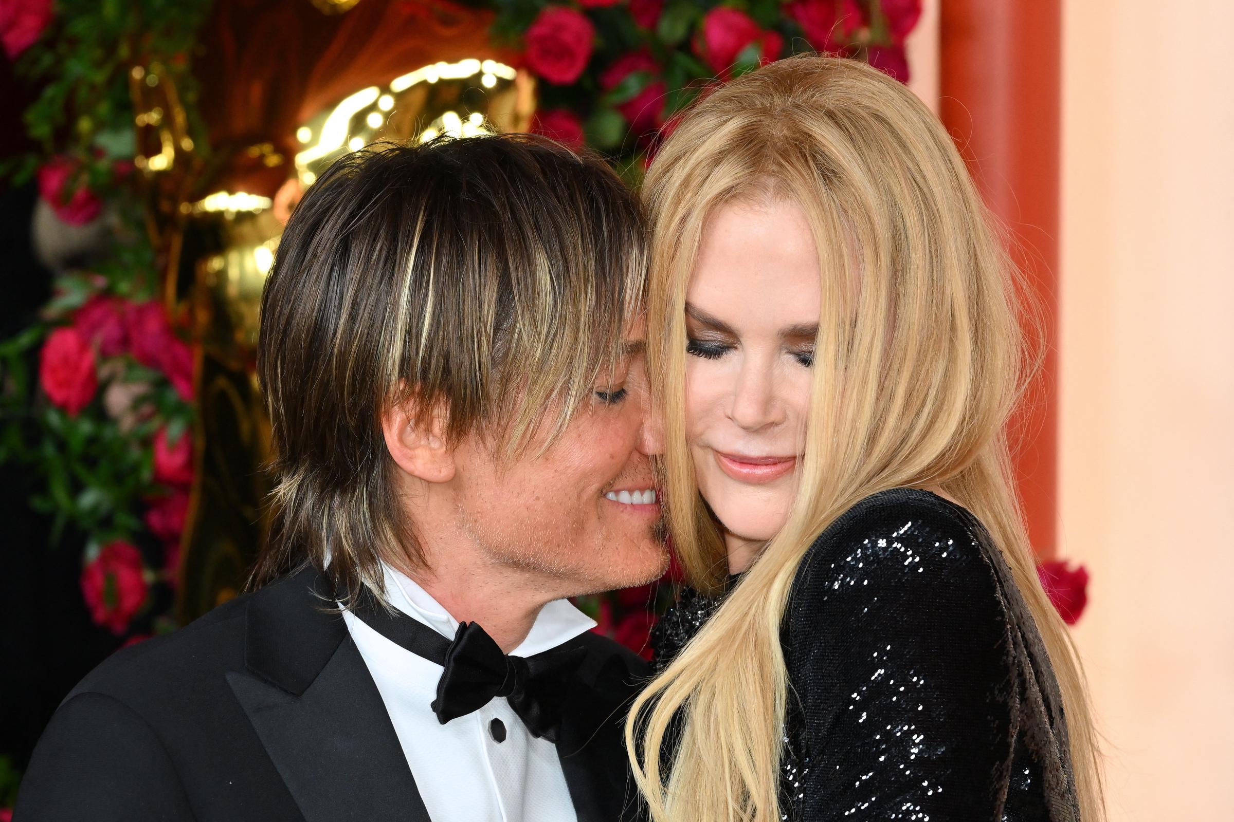 Keith Urban and Nicole Kidman attend the 95th Annual Academy Awards at the Dolby Theatre in Hollywood, California on March 12, 2023 | Source: Getty Images